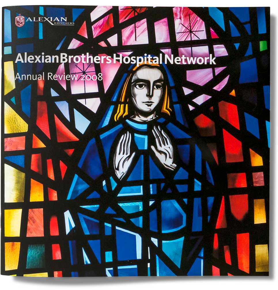 alexian-brothers_report_a.jpg Art Direction by: Bart Crosby, Crosby Associates